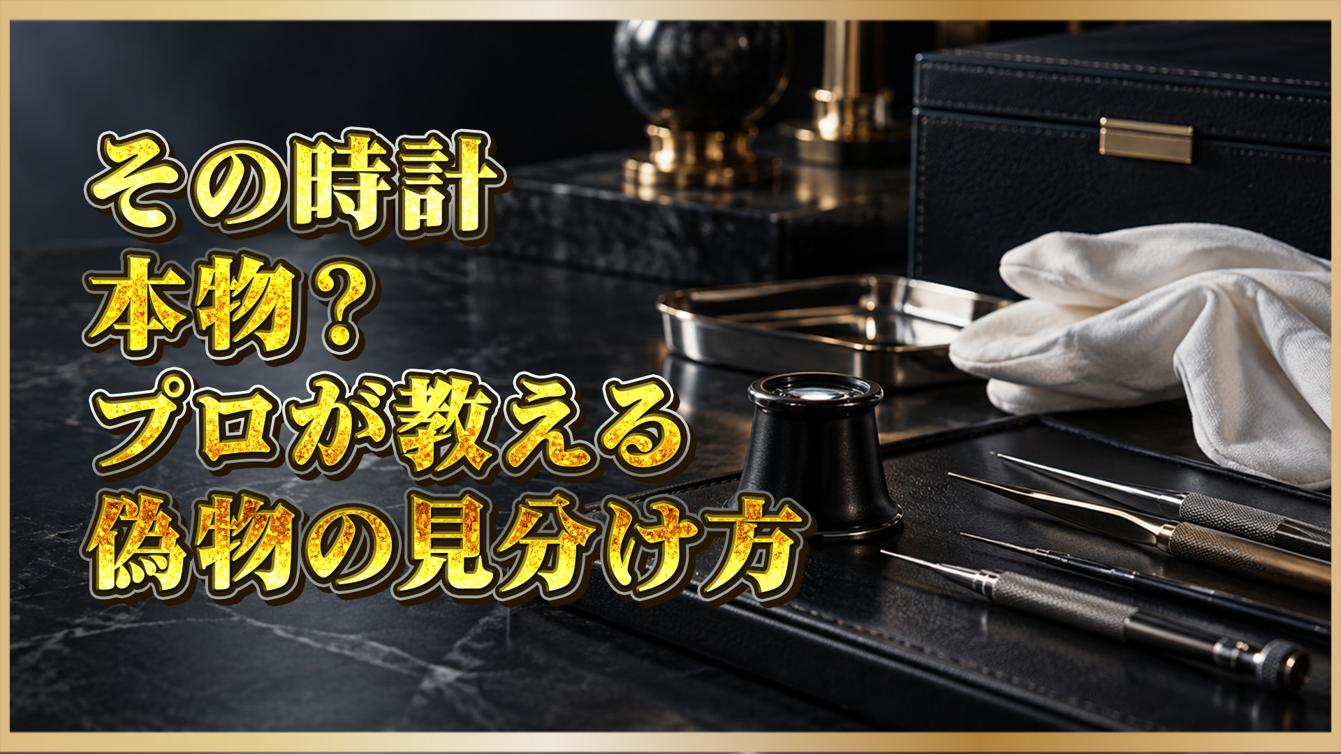 【時計 偽物 見分け方】徹底解説｜知っておくべきポイントまとめ